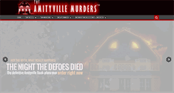 Desktop Screenshot of amityvillemurders.com