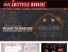 Tablet Screenshot of amityvillemurders.com